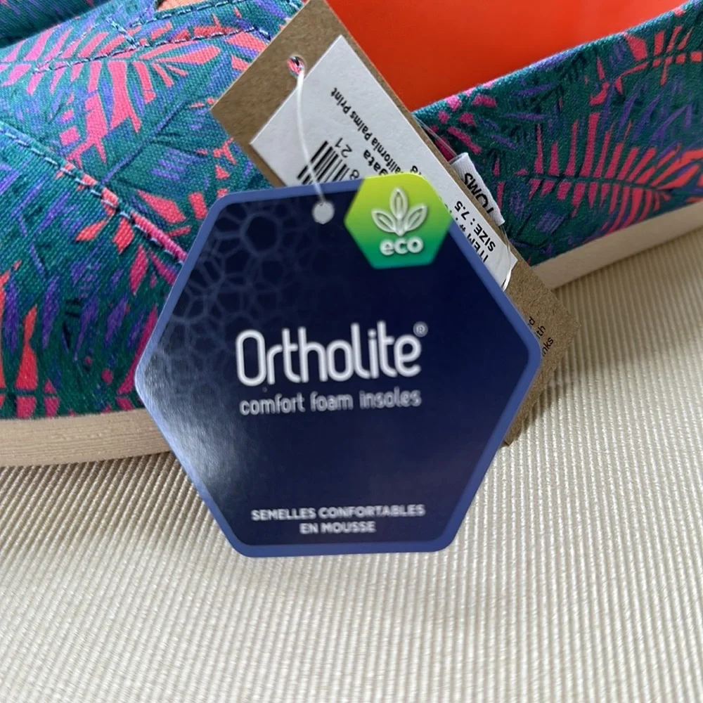 Nwt Toms Ortholite Alparagata flats - Picture 9 of 9